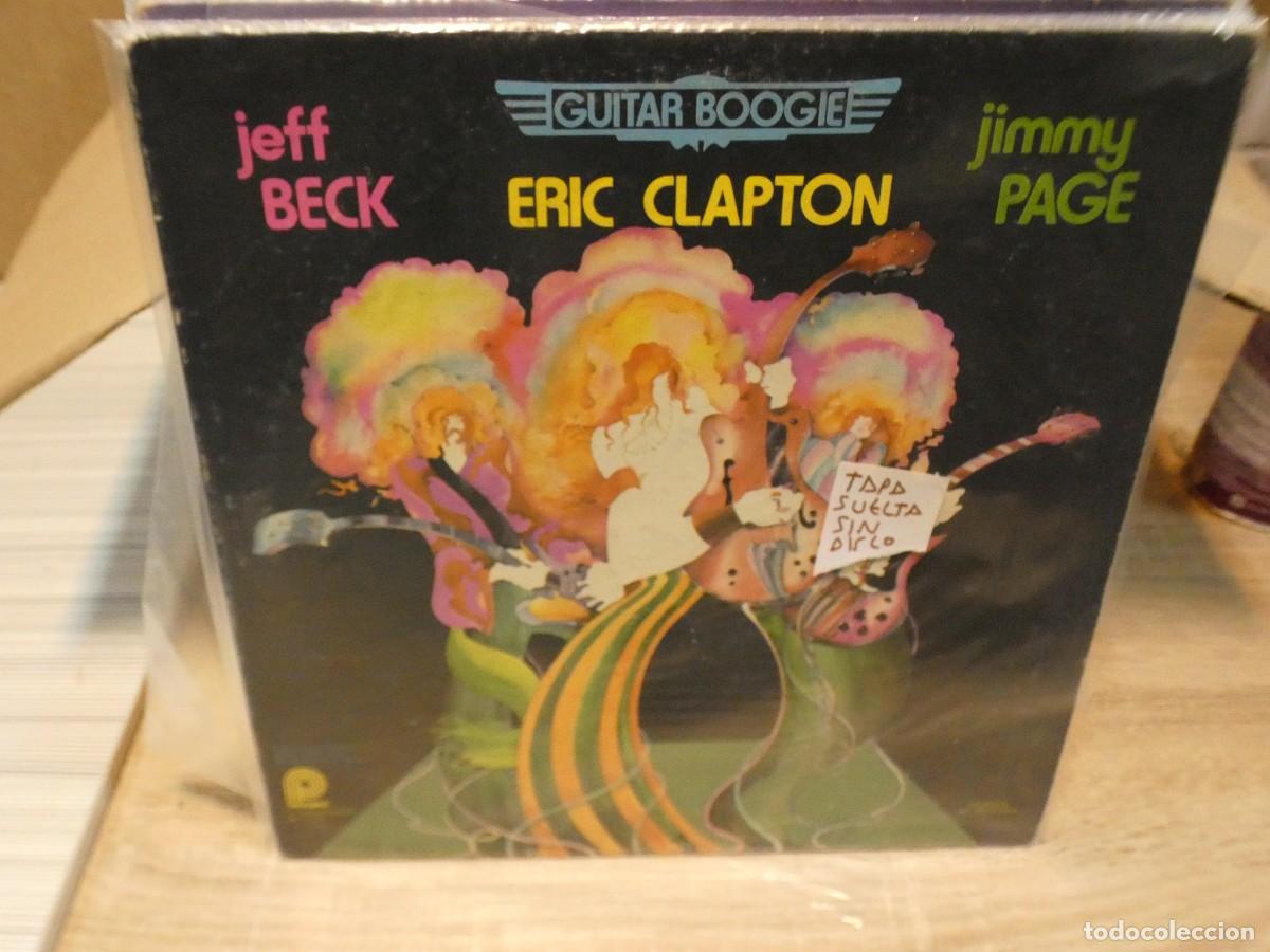 Discos de vinil: ARKANSAS1980 CAJJ693 VINILO DESTROZADISIMO A TU RIESGO ERIC CLAPTON TAPA SUELTA SIN LP NO DISCO