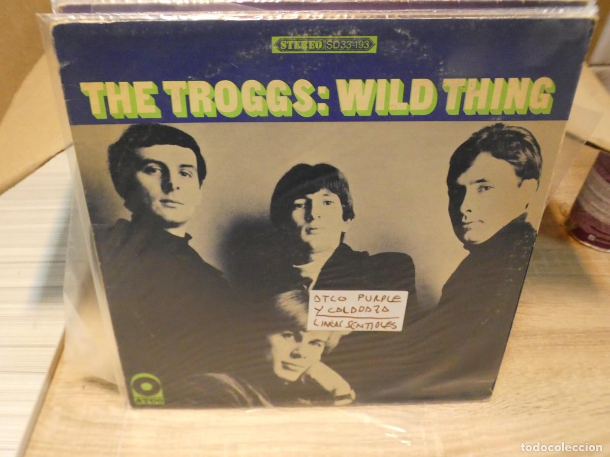 Discos de vinil: ARKANSAS1980 CAJJ693 VINILO DESTROZADISIMO A TU RIESGO TROGGS LINEAS SENTIBLES ATCO PURPLE CALABAZA