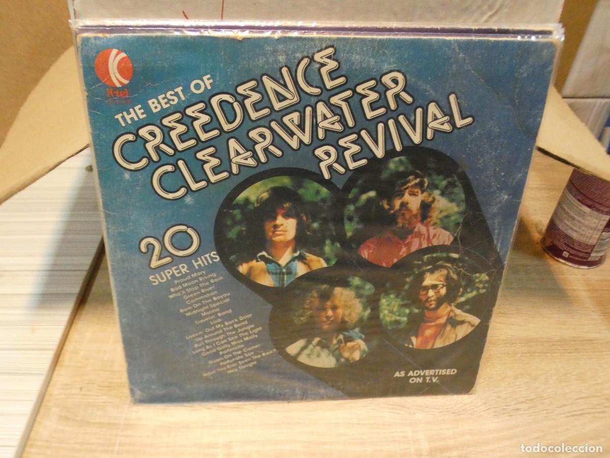 Vinyl records: ARKANSAS1980 CAJJ693 VINILO DESTROZADISIMO A TU RIESGO CREEDENCE CLEARWATER REVIVAL