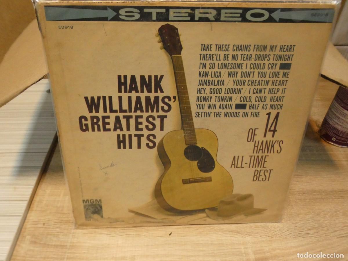Vinyl records: ARKANSAS1980 CAJJ693 VINILO DESTROZADISIMO A TU RIESGO HANK WILLIAMS