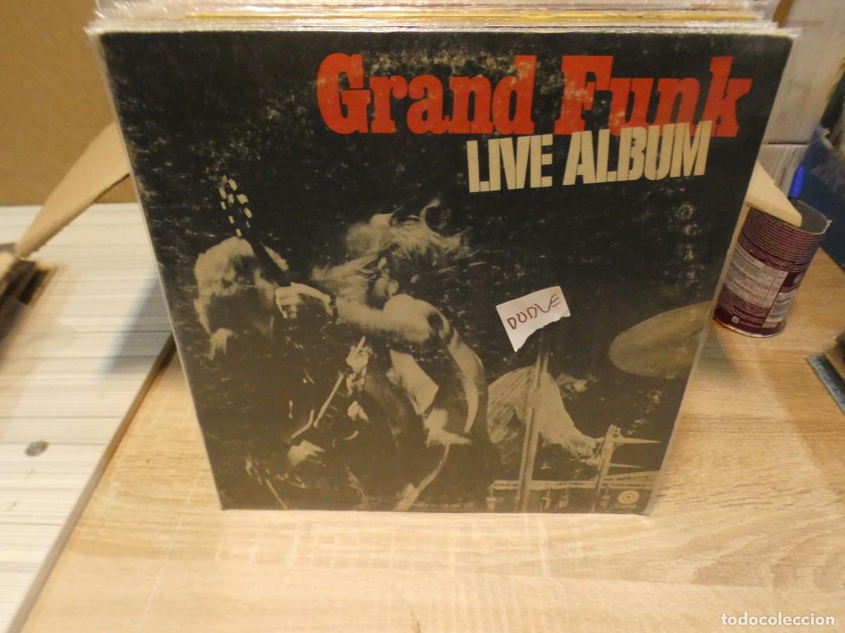 Discos de vinil: ARKANSAS1980 CAJJ693 VINILO MUY USADO AUN REPRODUCIBLE GRAND FUNK LIVE DOBLE LP