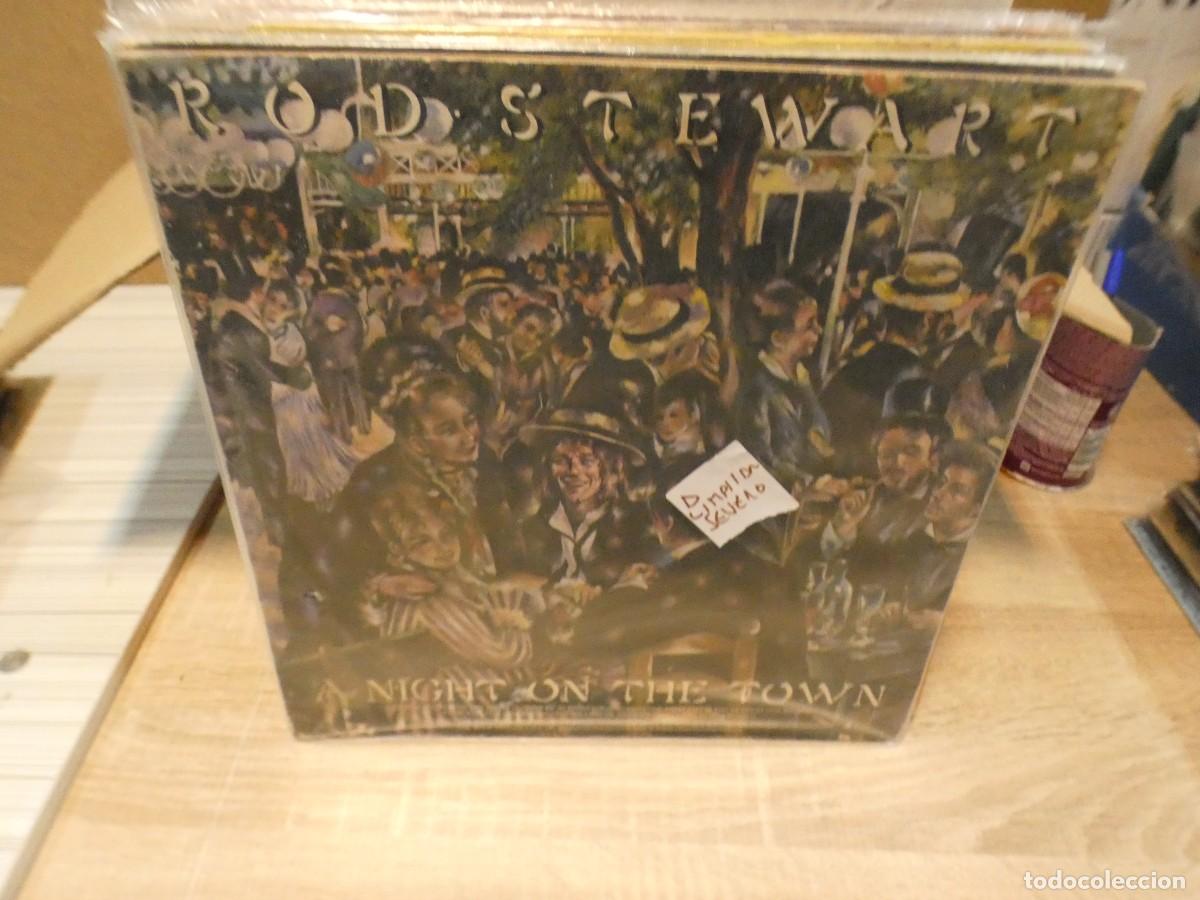 Dischi in vinile: ARKANSAS1980 CAJJ693 VINILO MUY USADO AUN REPRODUCIBLE ROD STEWART A LIMPIAR SEVERO