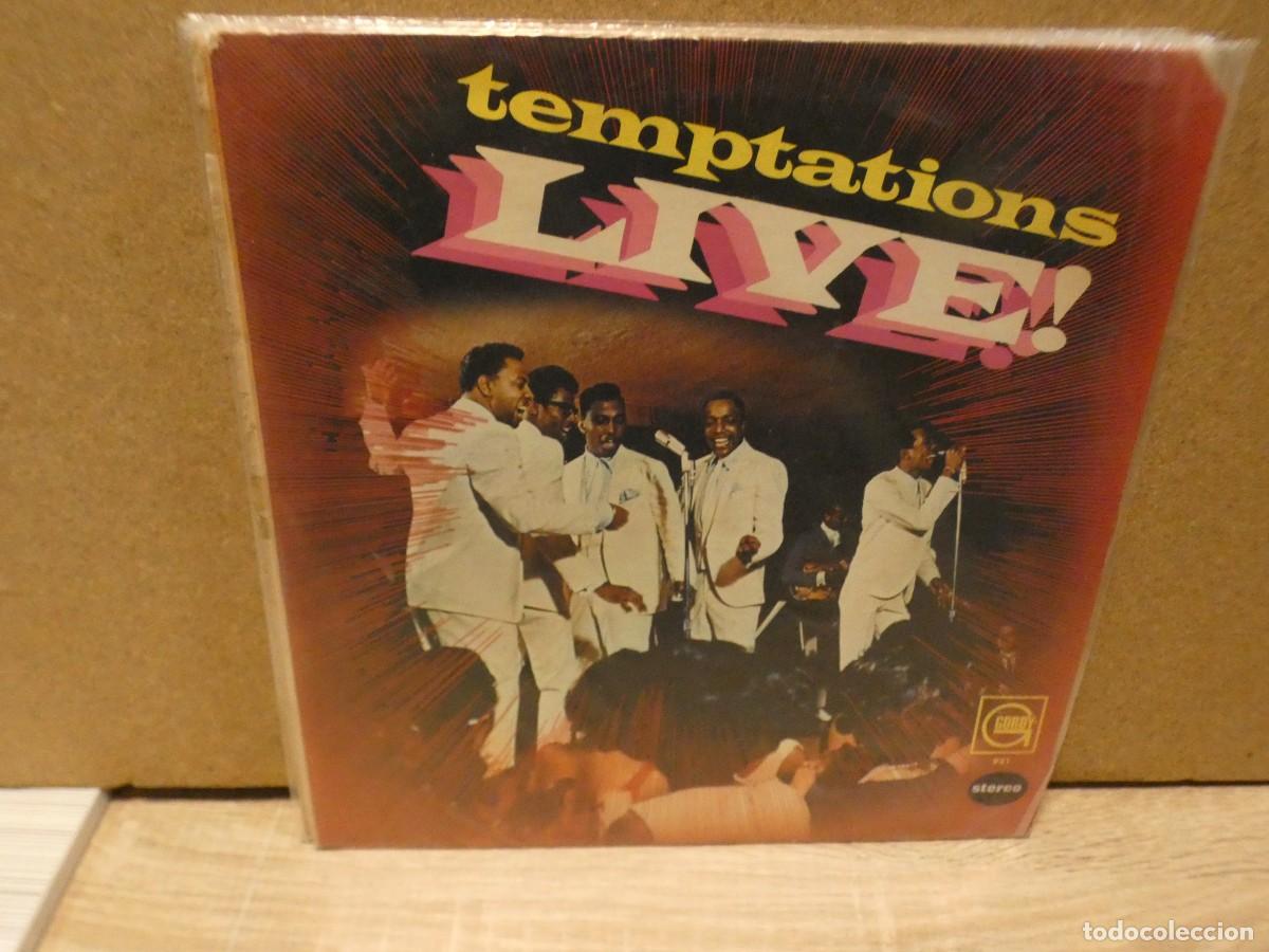 Disques de vinyle: ARKANSAS1980 CAJJ693 VINILO MUY USADO AUN REPRODUCIBLE TEMPTATIONS LIVE