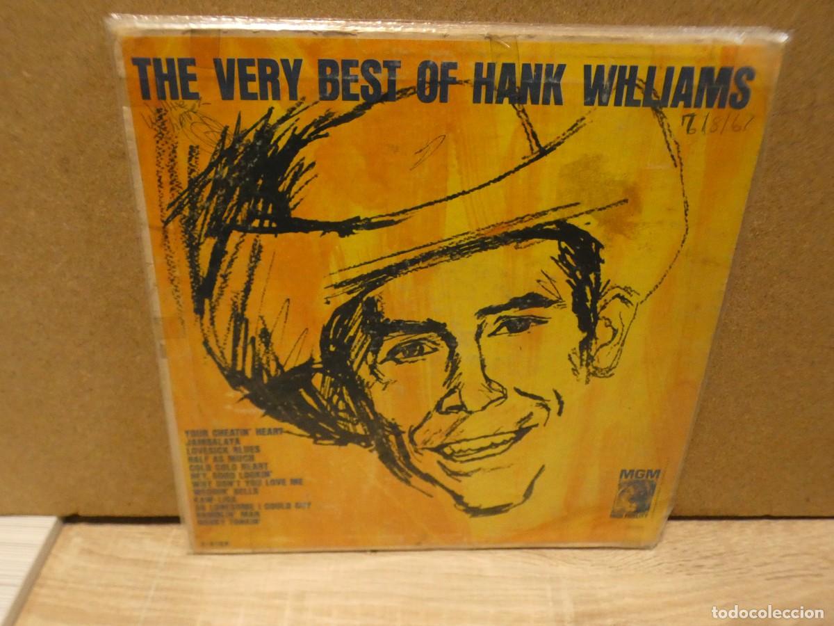 Discos de vinil: ARKANSAS1980 CAJJ693 VINILO MUY USADO AUN REPRODUCIBLE HANK WILLIAMS