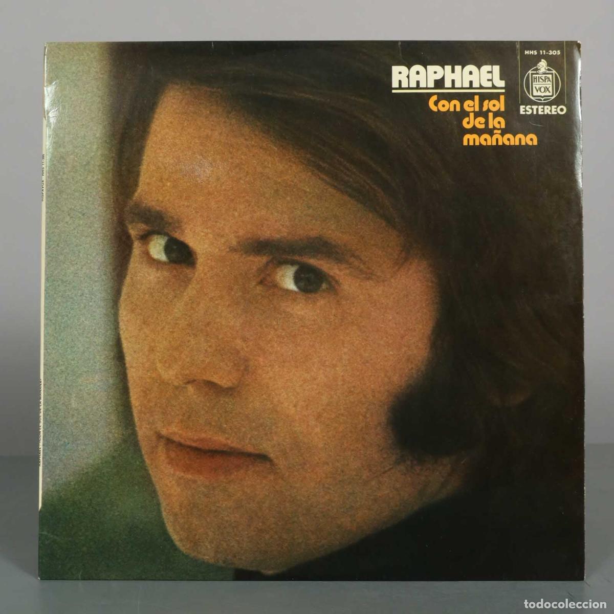 Discos de vinilo: LP. Con el sol de la ma&ntilde;ana - Raphael - Bebu Silvetti