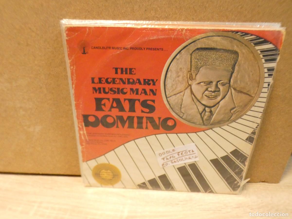 Discos de vinilo: ARKANSAS1980 CAJJ693 VINILO LEVE USO AUN CORRECTO FATS DOMINO DOBLE LP TAPA FEOTA ED. GASOLINERA