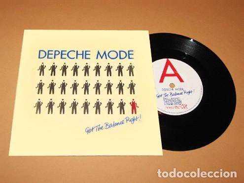 Discos de vinilo: DEPECHE MODE - GET THE BALANCE RIGHT! - SINGLE - 1983 - TEMAZO TECNO-POP 80'S