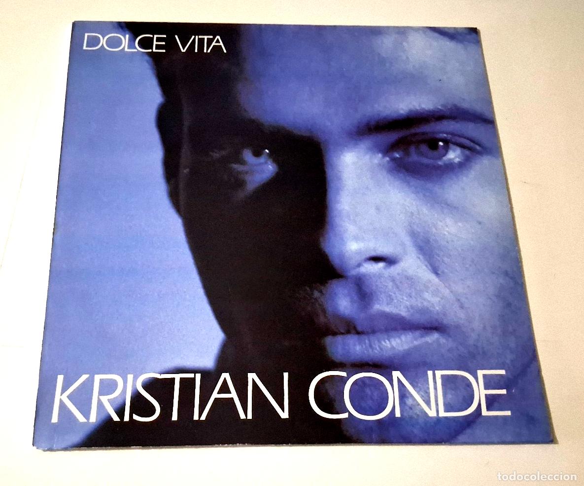 Discos de vinilo: KRISTIAN CONDE &rdquo;DOLCE VITA&rdquo; MAXI 12&rdquo; VINYL EX/EX EX/EX LETRA MUSIC DE DAVID LYME