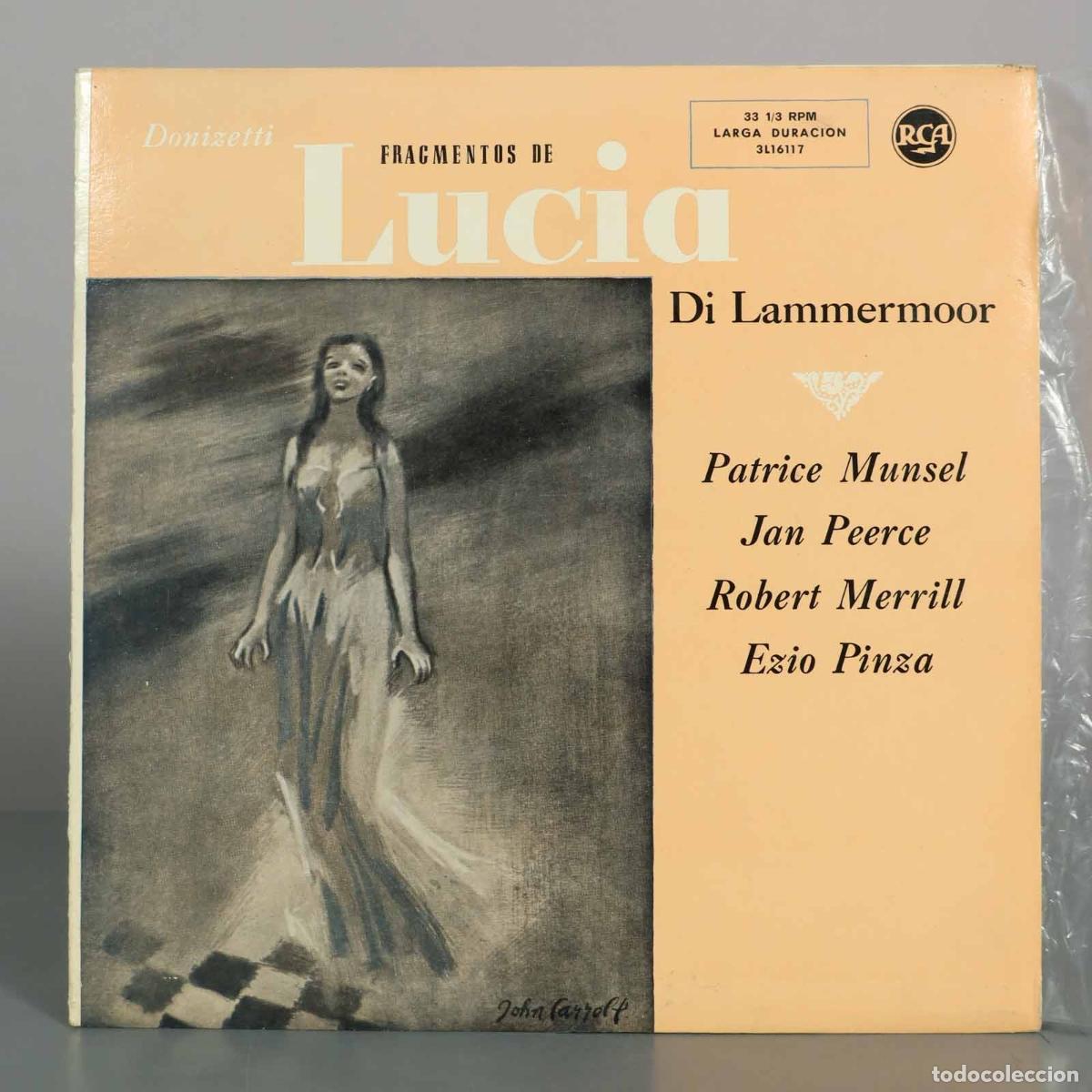 Discos de vinilo: LP. Donizetti - Patrice Munsel, Jan Peerce, Robert Merrill, Ezio Pinza - RCA Victor