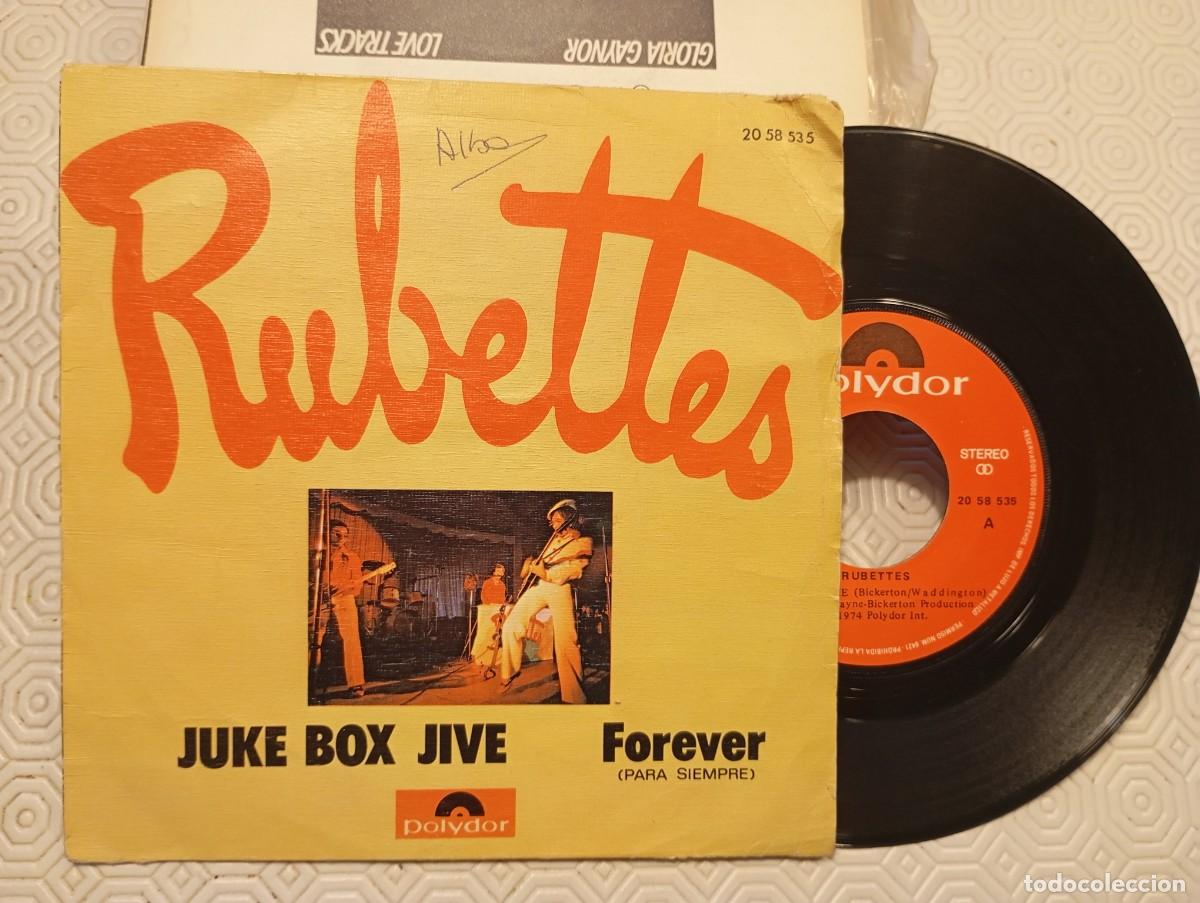 Discos de vinilo: Vinilo 7&rdquo; Rubettes &ndash; Juke Box Jive / Forever (1974)
