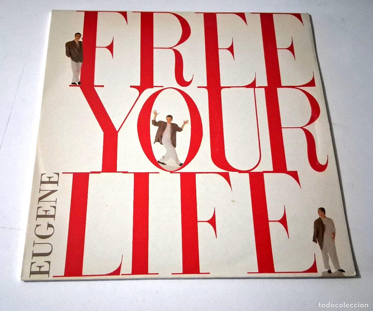 Discos de vinilo: EUGENE &rdquo;FREE YOUR LIFE&rdquo; MAXI 12&rdquo; VINYL VG/MBE EX/EX