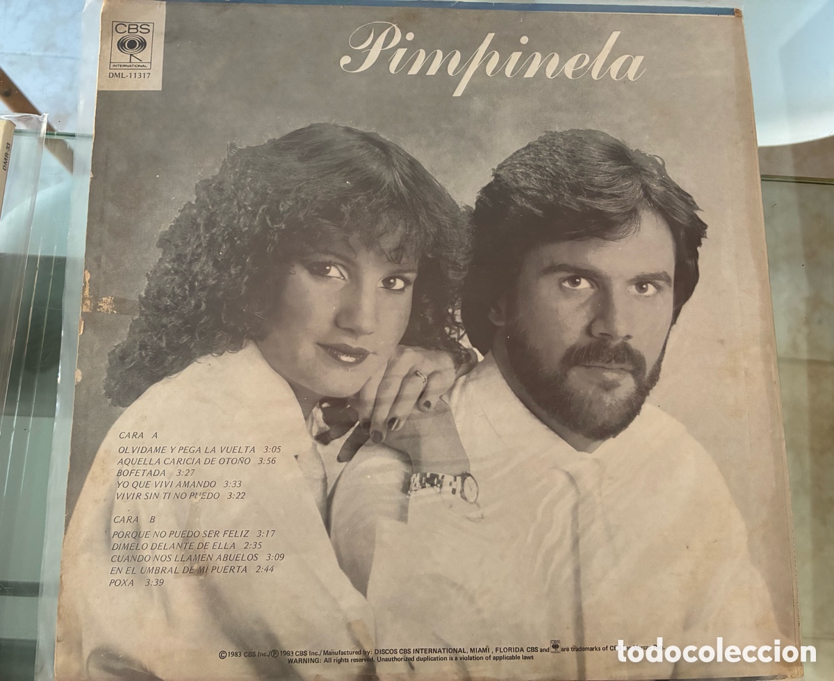 Discos de vinilo: Pimpinela LP Vinilo Latino - Foto 2