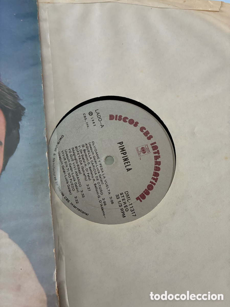Discos de vinilo: Pimpinela LP Vinilo Latino - Foto 3
