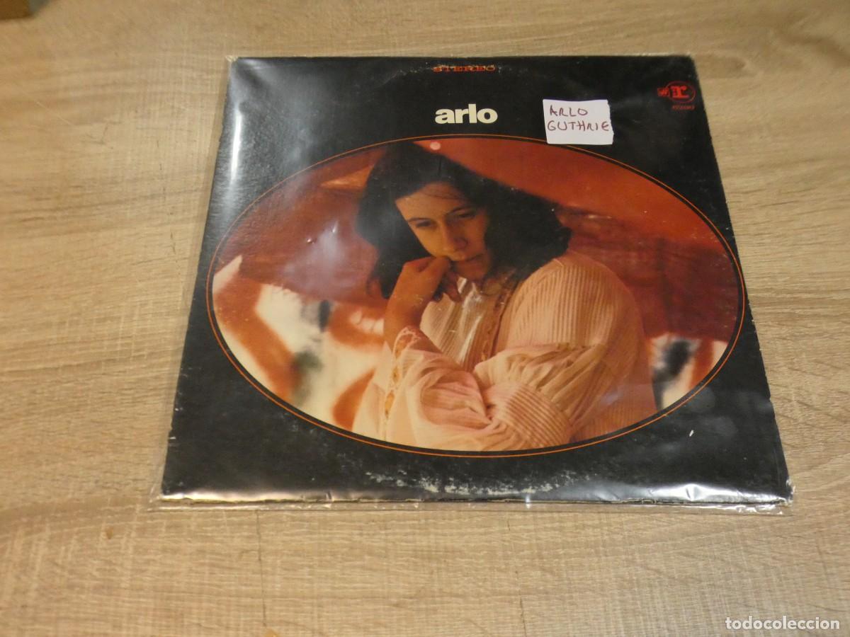 Discos de vinilo: ARKANSAS1980 PACC715 VINILO MUCHO USO REPRODUCIBLE ARLO GUTHRIE