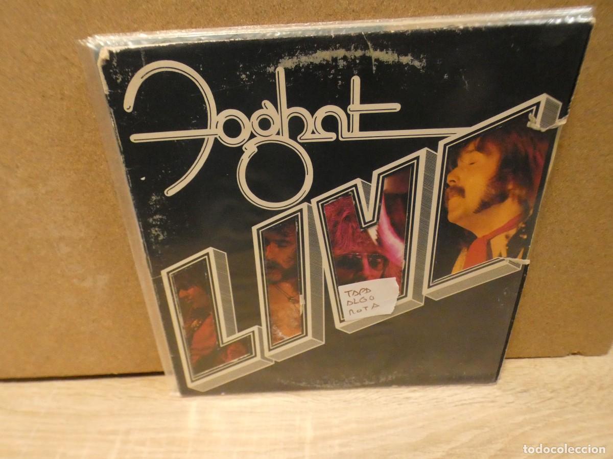 Discos de vinil: ARKANSAS1980 BOXX727 VINILO LEVE USO AUN CORRECTO FOGHAT TAPA ALGO ROTA