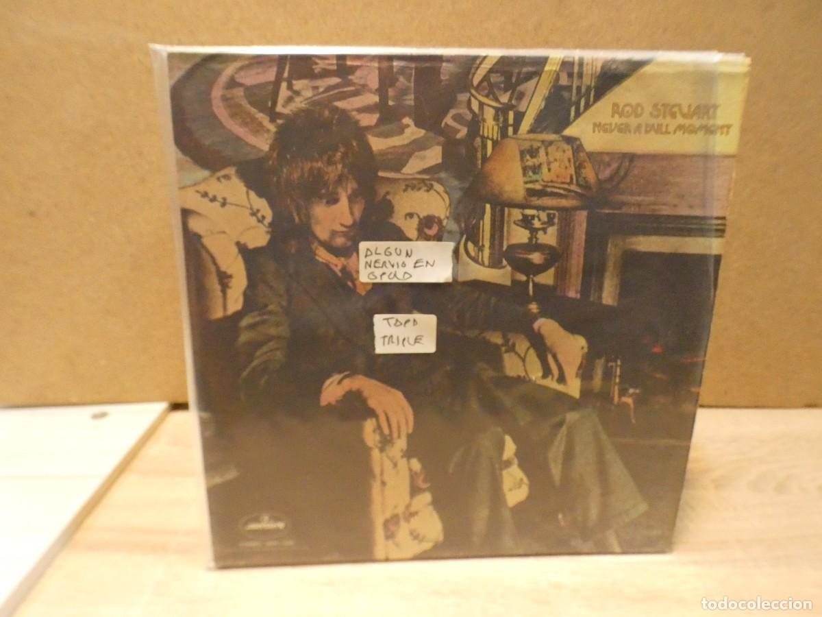 Dischi in vinile: ARKANSAS1980 CAJJ724 VINILO BUEN ESTADO ROD STEWART ALGUN NERVIO EN TAPA TAPA TRIPLE