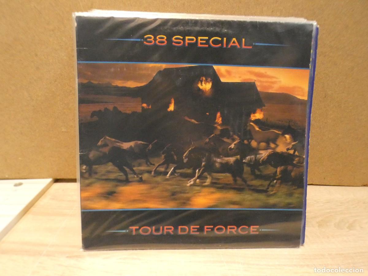 Discos de vinilo: ARKANSAS1980 CAJJ724 VINILO BUEN ESTADO 38 SPECIAL TOUR DE FORCE