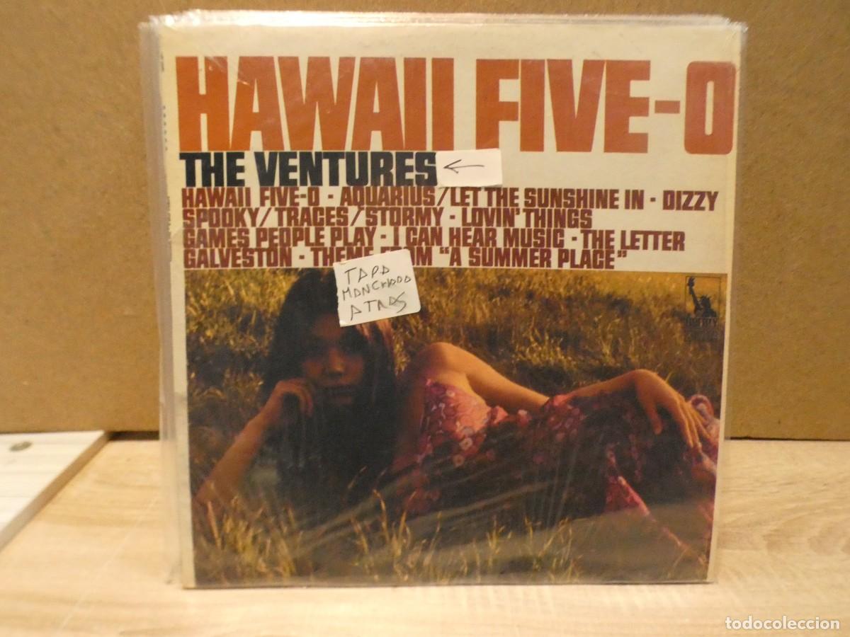 Discos de vinilo: ARKANSAS1980 CAJJ724 VINILO BUEN ESTADO THE VENTURES TAPA MANCHADA ATRAS
