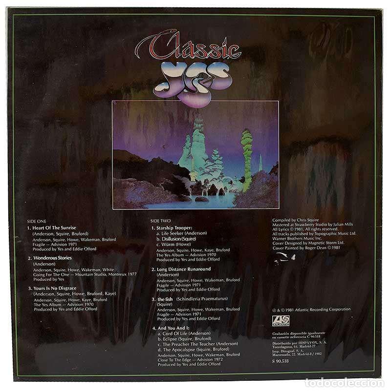 Discos de vinilo: Yes - Classic Yes LP - Foto 2