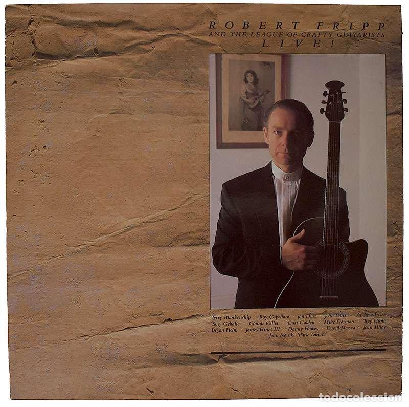 Discos de vinilo: Robert Fripp And The League Of Crafty Guitarists - Live! LP