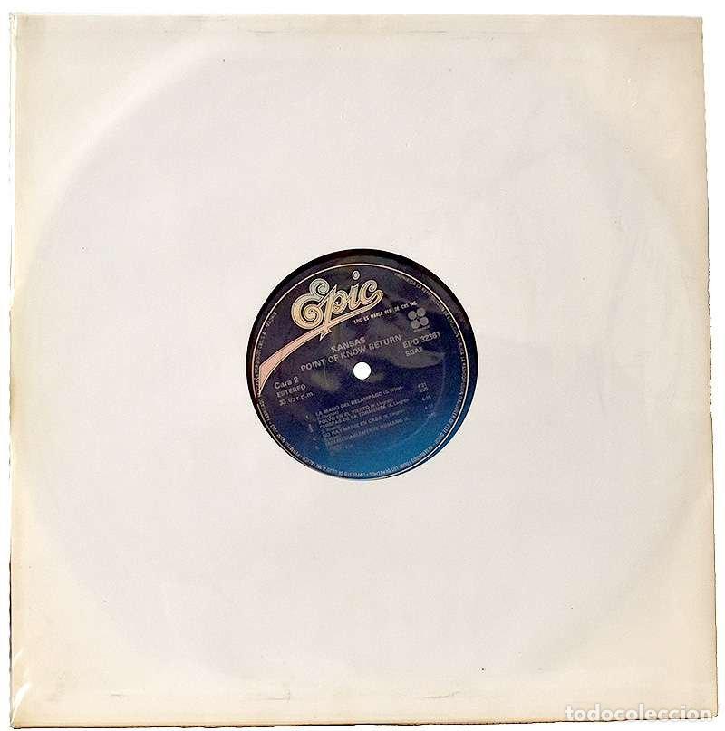 Discos de vinilo: Kansas - Point Of Know Return. LP (s&oacute;lo vinilo con funda gen&eacute;rica)