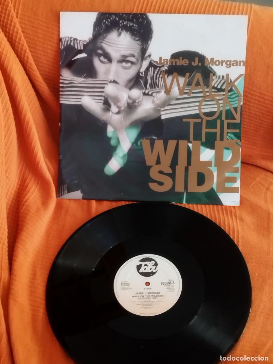 Discos de vinilo: Jamie J. Morgan &ndash; Walk On The Wild Side. Maxi single.
