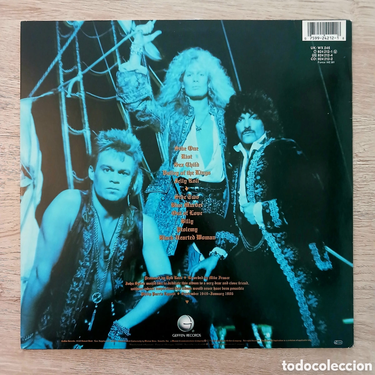 Discos de vinilo: Disco de vinilo BLUE MURDER 1989 - Foto 3