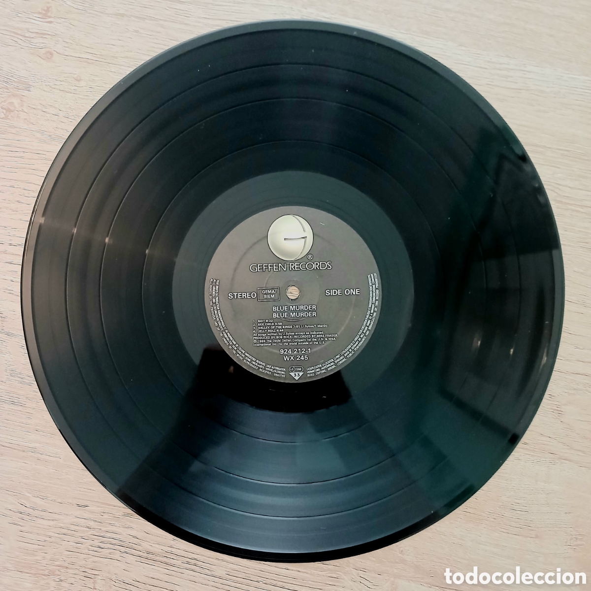Discos de vinilo: Disco de vinilo BLUE MURDER 1989 - Foto 6