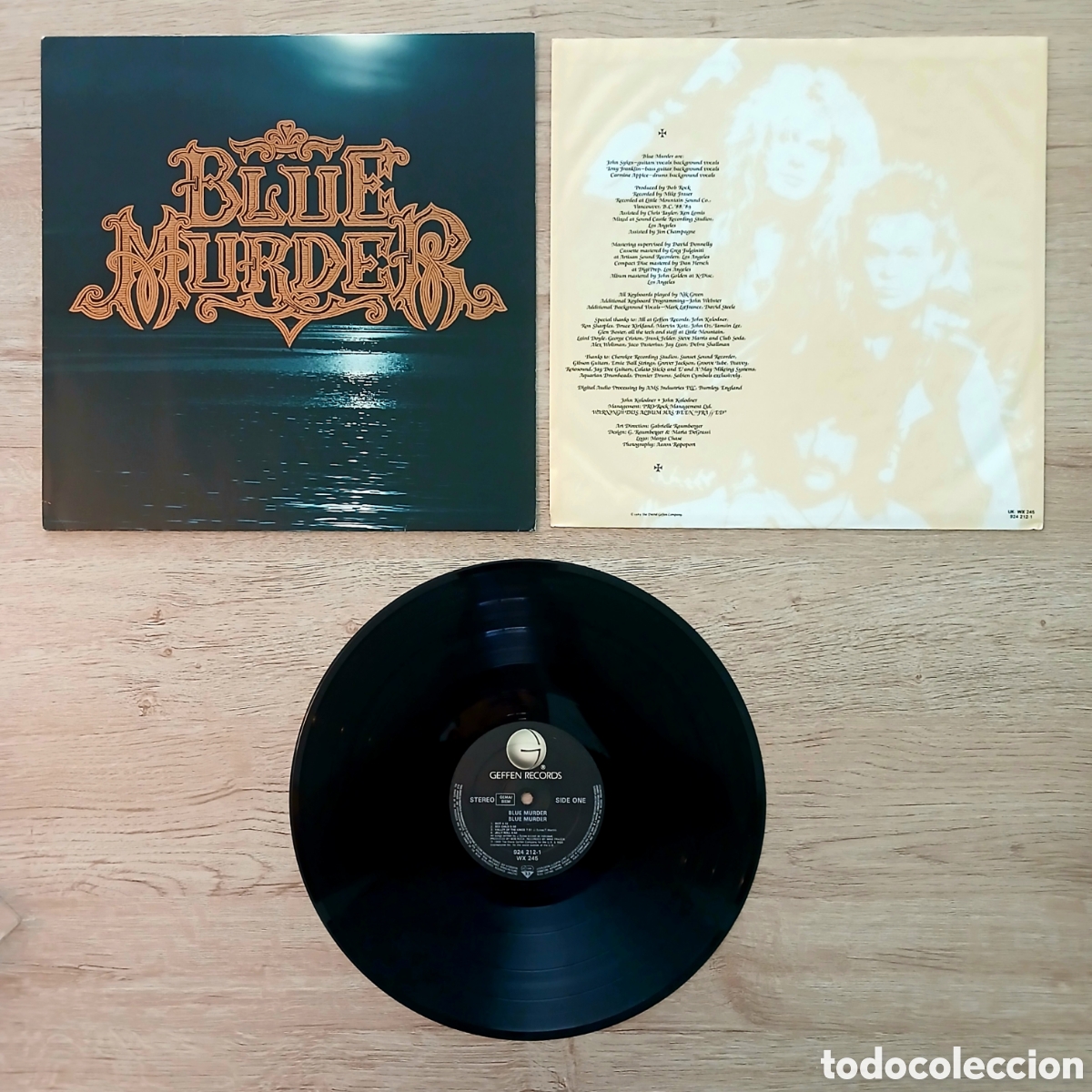 Discos de vinilo: Disco de vinilo BLUE MURDER 1989