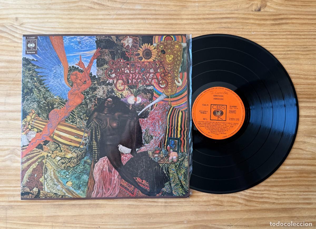 Vinyl records: Santana &lrm;&ndash; Abraxas. Europe 1970