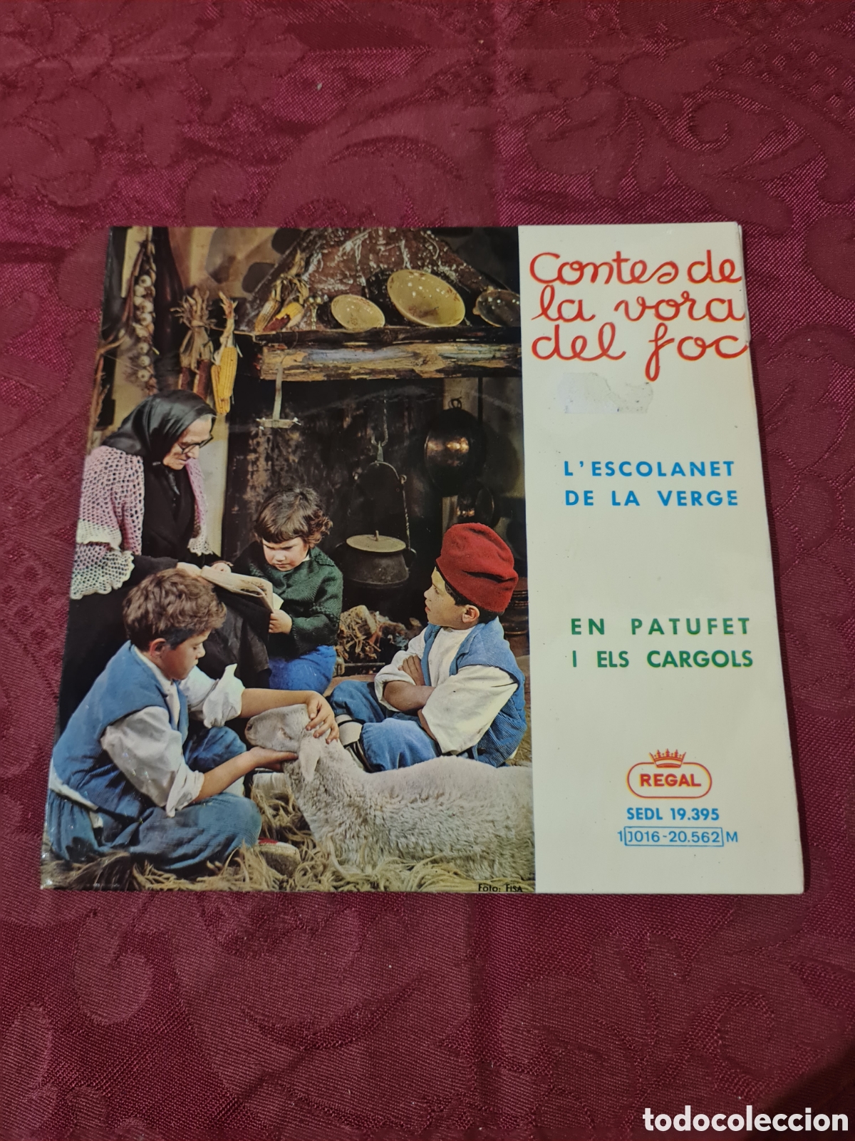 Discos de vinilo: Singels Contes de la vore del foc - Foto 1