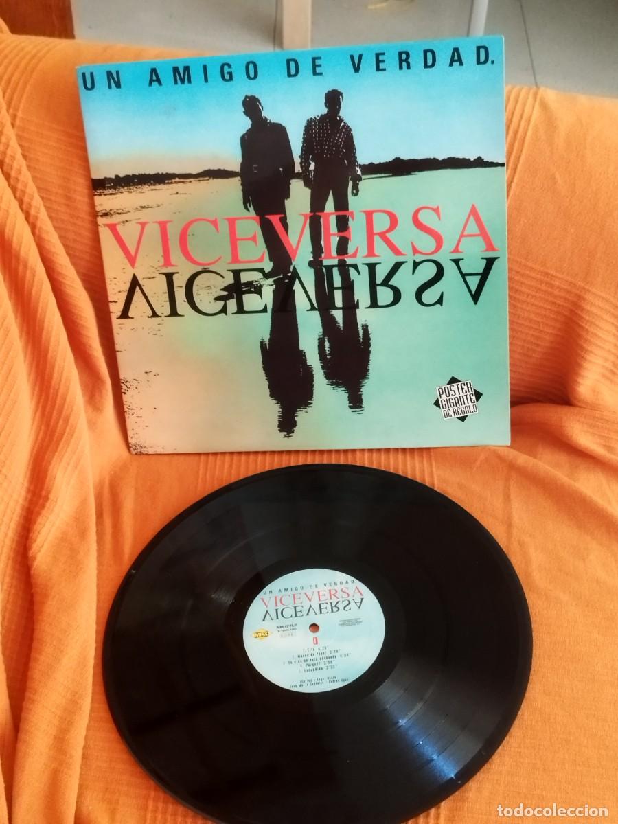 Discos de vinilo: Viceversa &ndash; Un Amigo De Verdad. Vinilo lp.