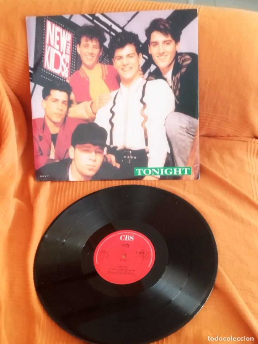 Discos de vinilo: New Kids On The Block &ndash; Tonight. Maxi single.