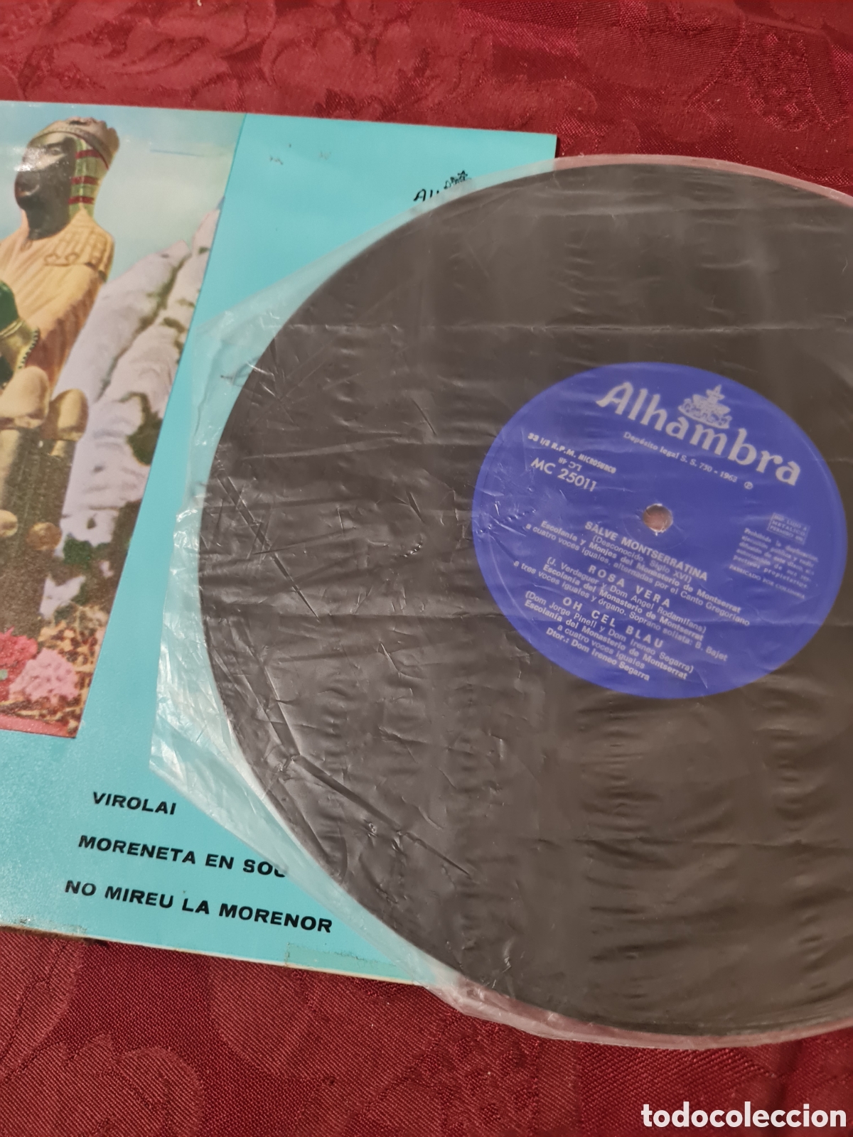 Discos de vinilo: Disco LA Escolan&iacute;a de Montserrat - Foto 3
