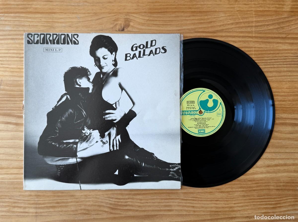Disques de vinyle: Scorpions &lrm;&ndash; Gold Ballads. Spain 1984
