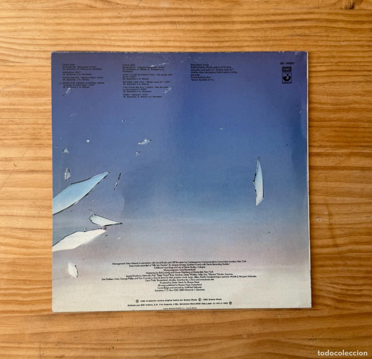 Discos de vinilo: Scorpions &lrm;&ndash; Blackout. Spain 1982 - Foto 2
