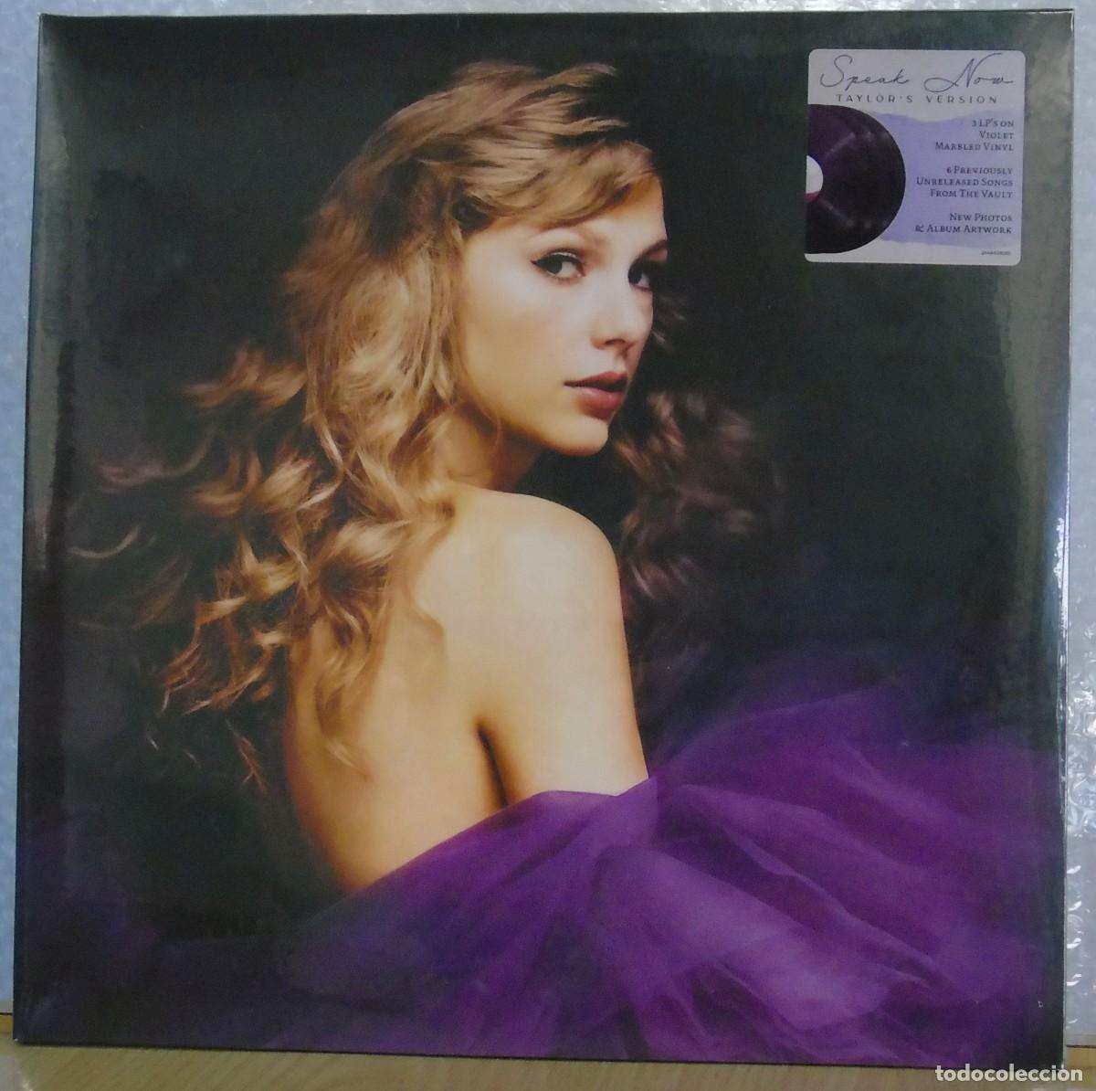 Discos de vinilo: Taylor Swift &ndash; Speak Now (Taylor's Version) 3-LP Violet Marbled vinyl gatefold