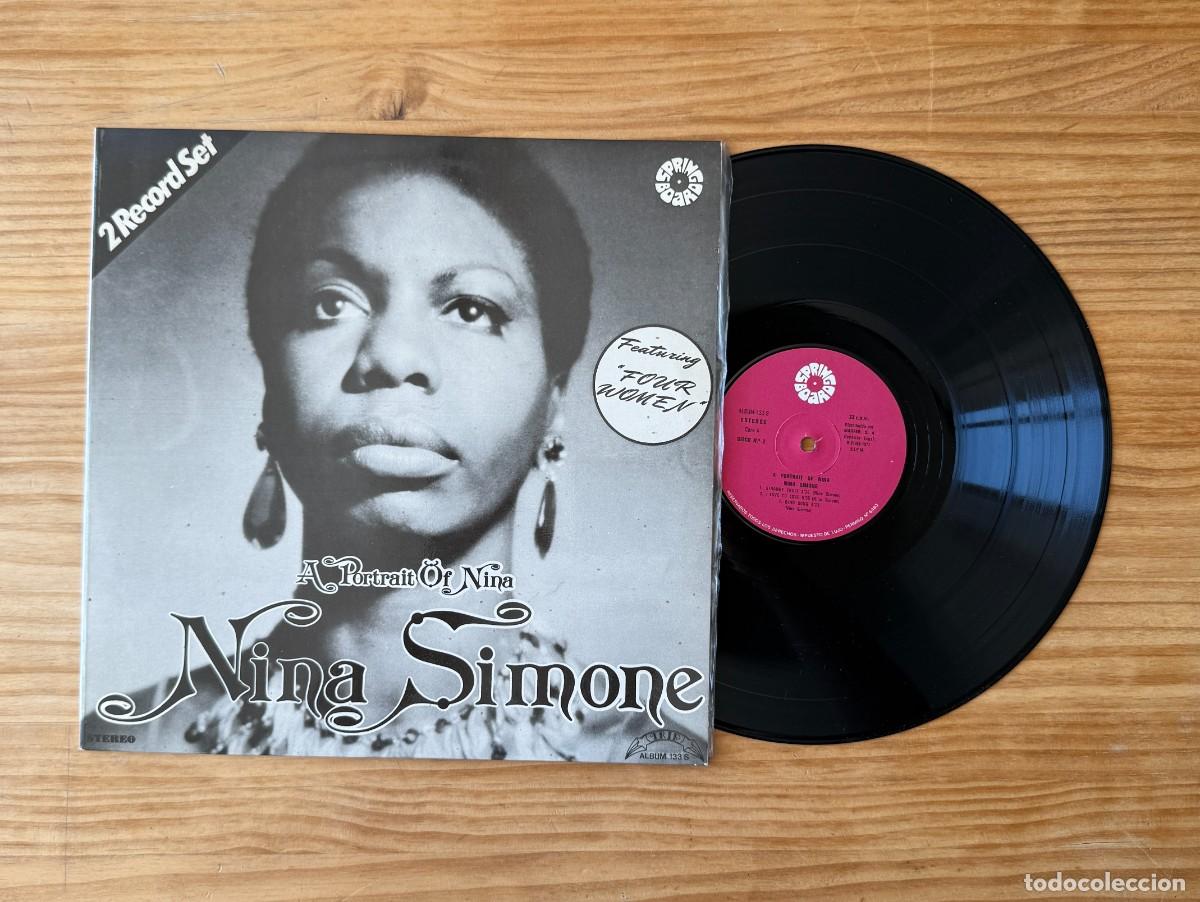 Vinyl-Schallplatten: Nina Simone &lrm;&ndash; A Portrait Of Nina. 2 LP. Spain 1977