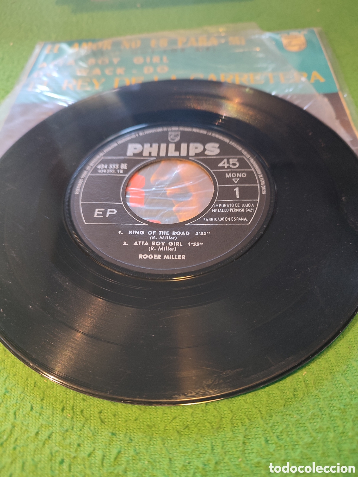 Discos de vinilo: Roger Miller - El rey de la carretera + 3 - Foto 3