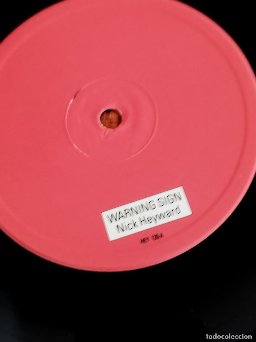 Discos de vinilo: NICK HEYWARD - WARNING SIGN SINGLE. Vinilo single 12&rdquo;. - Foto 2