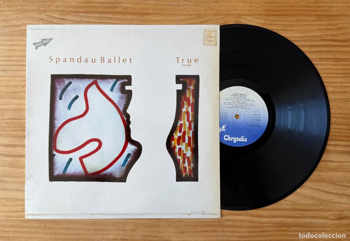 Vinyl-Schallplatten: Spandau Ballet - True (verdadero). Spain 1983