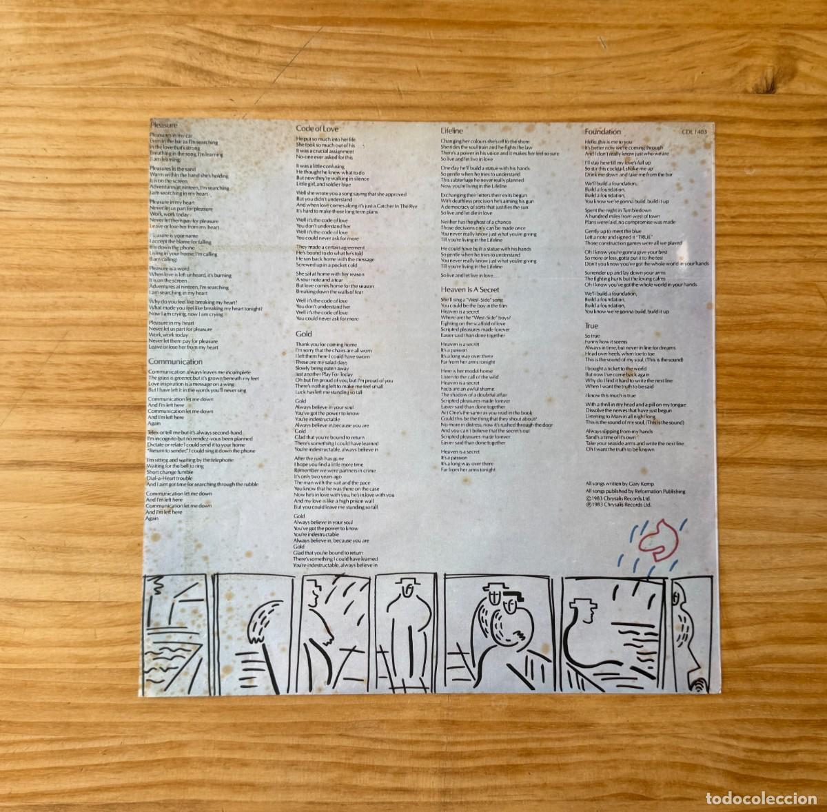 Discos de vinilo: Spandau Ballet - True (verdadero). Spain 1983 - Foto 4