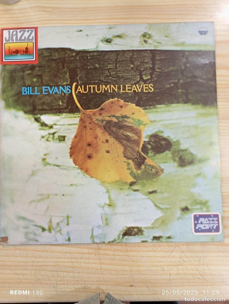 Discos de vinilo: Bill Evans - Autumn Leaves (LP, Album, RE) Edicion Italiana 1980