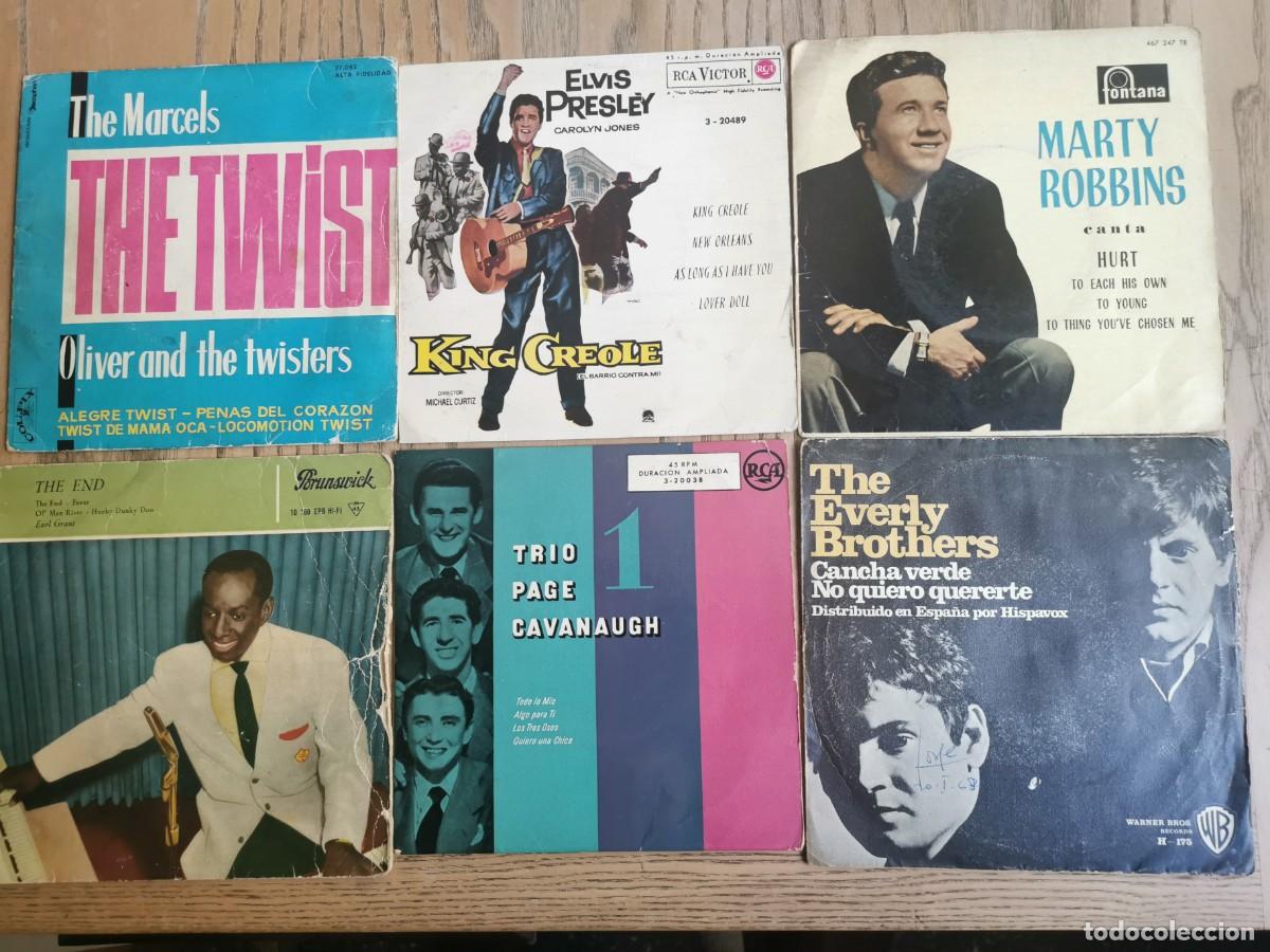 Discos de vinilo: Lote de seis maxi singles a&ntilde;os 60/70. (ver).