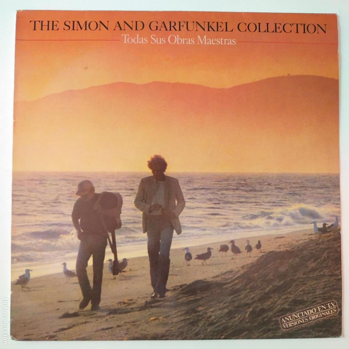Disques de vinyle: THE SIMON AND GARFUNKEL COLLECTION-TODAS SUS OBRAS MAESTRAS-LP 1981 + INSERT-DISCO NUEVO.