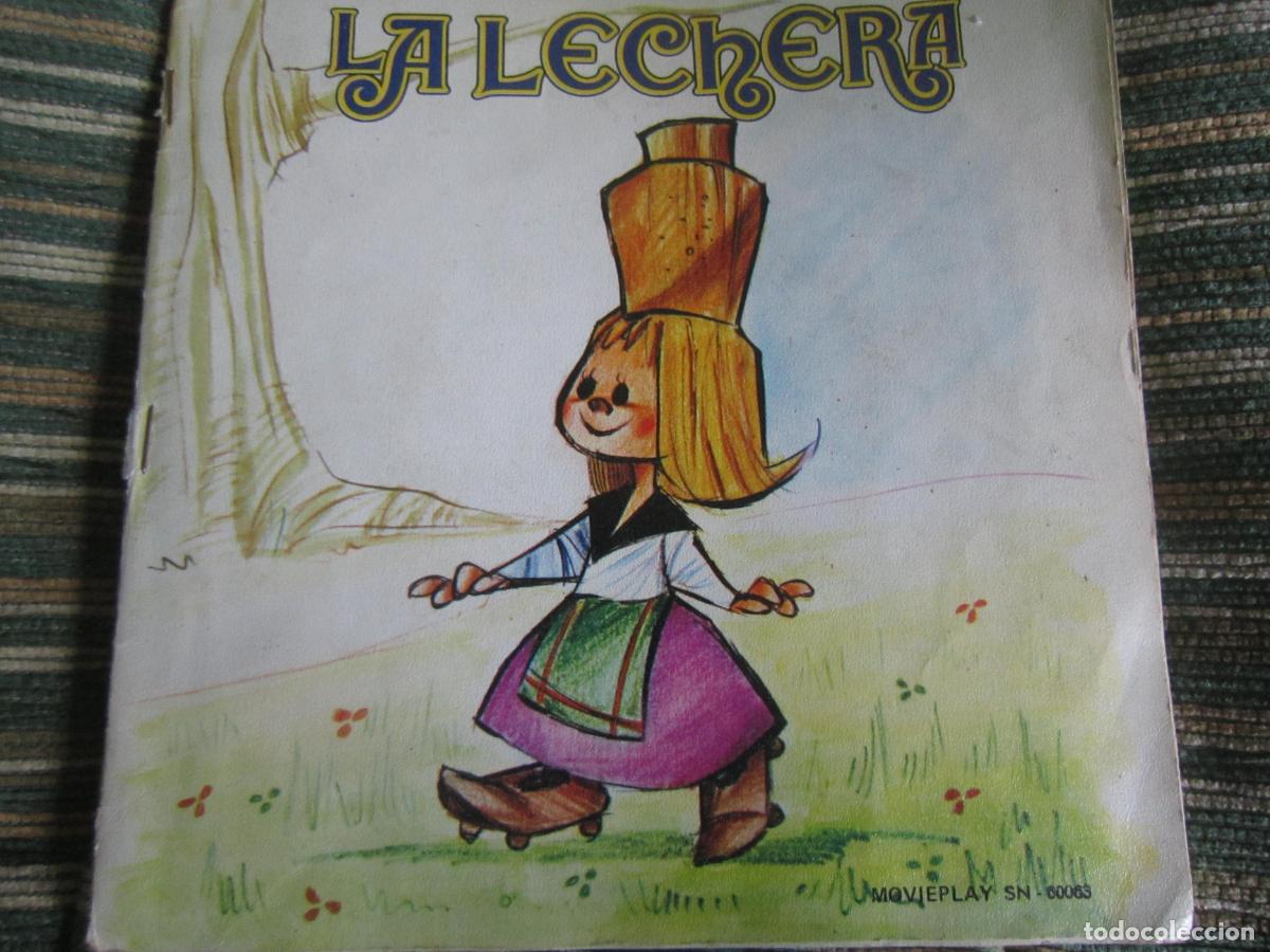 Vinyl records: LA LECHERA - EL CUENTO DE LA LECHERA SINGLE - ORIGINAL ESPA&Ntilde;OL - MOVIEPLAY RECORDS 1971