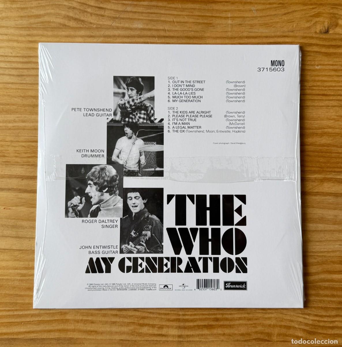 Discos de vinilo: The Who &lrm;&ndash; My Generation. EU 2015 - Foto 2