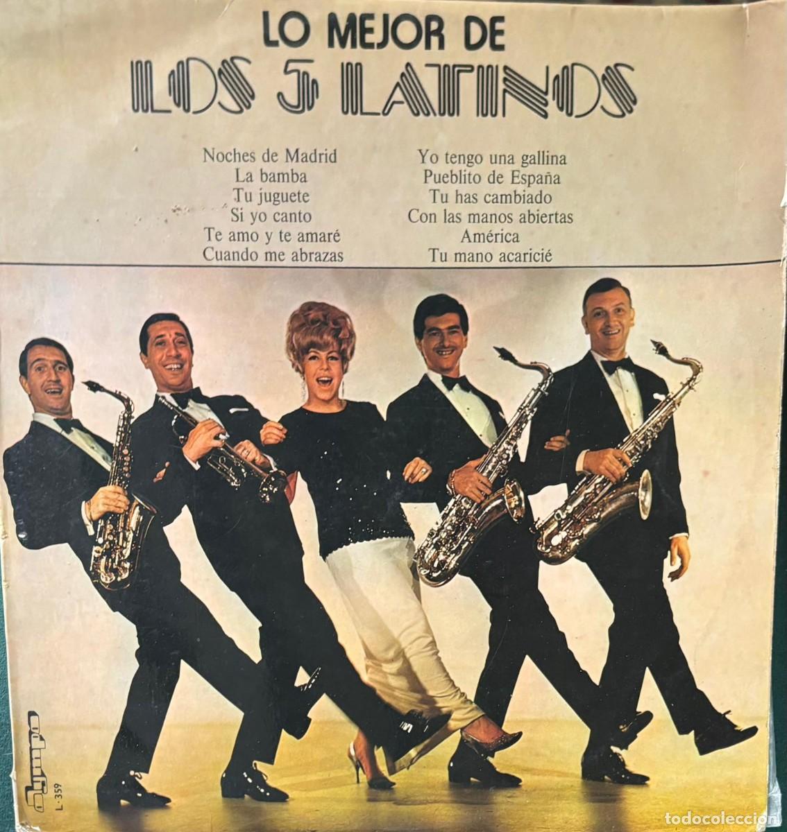Discos de vinilo: LP LOS 5 LATINOS-THE SIMON AND GARFUNKEL COLLECTION. LP-GEXT-931