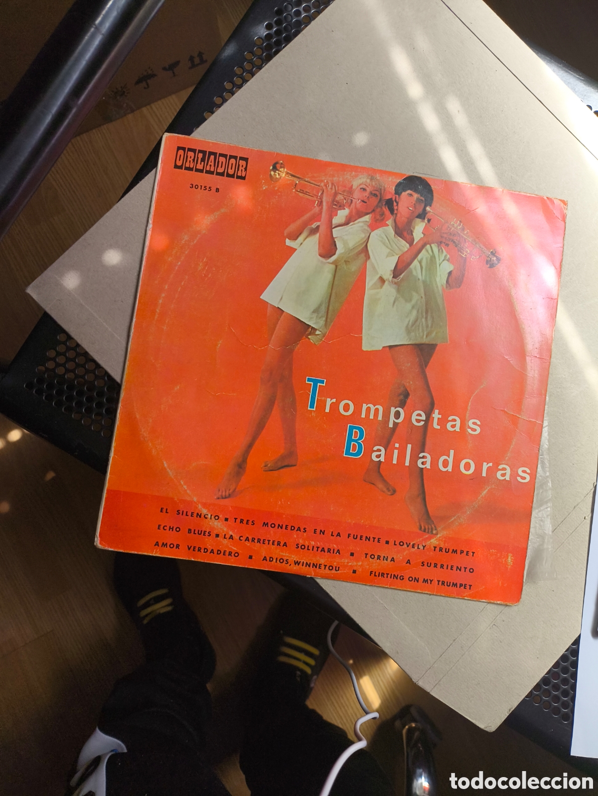 Discos de vinilo: Trompetas bailadoras lote T.n 164