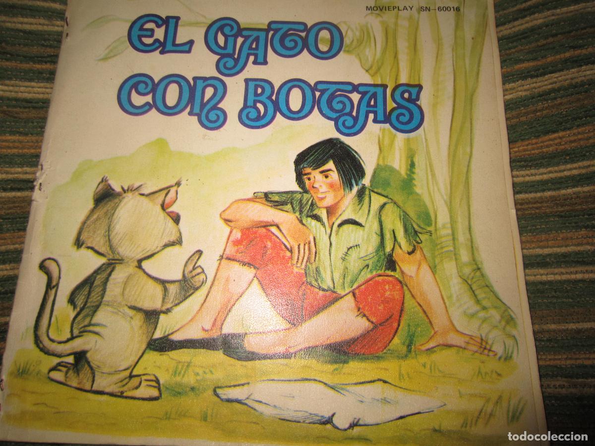 Discos de vinilo: EL GATO CON BOTAS DISCOCUENTO SINGLE - ORIGINAL ESPA&Ntilde;OL - MOVIEPLAY 1973 TEATRO INFANTIL SAMANIEGO